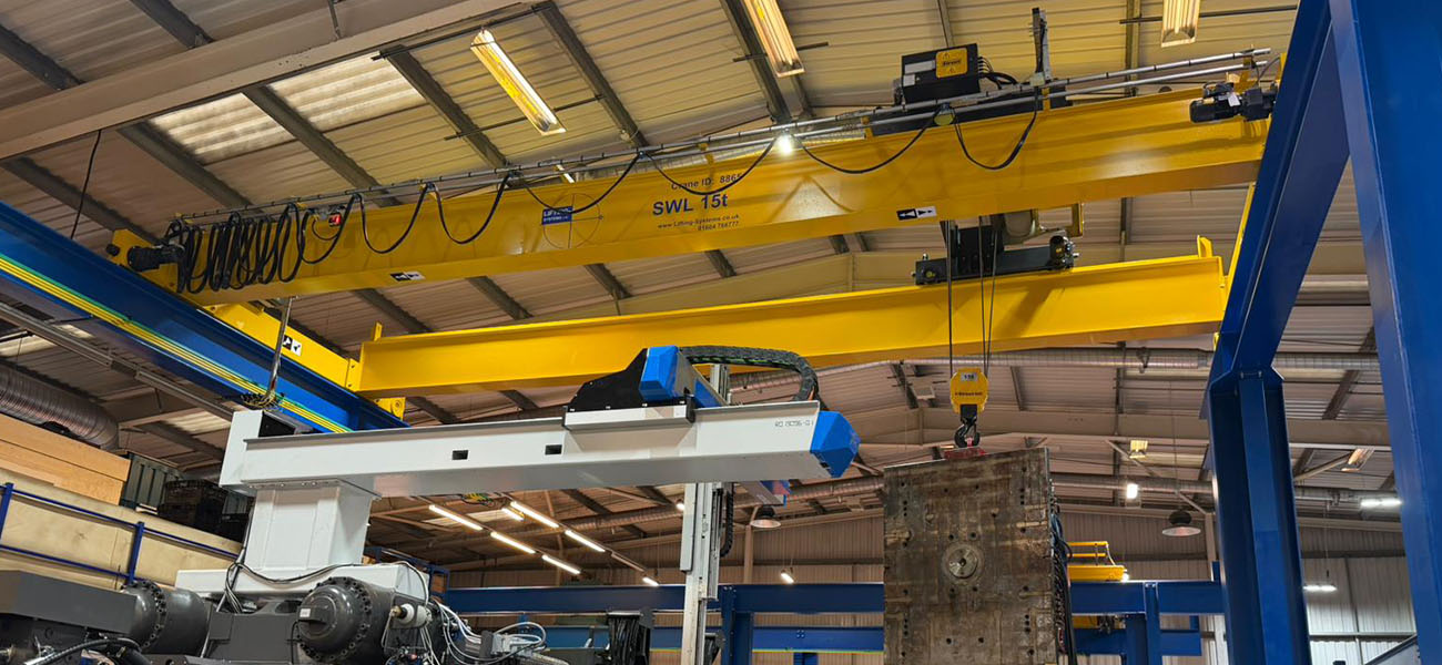 15T Overhead Gantry Crane Installation | Lifting Systems UK