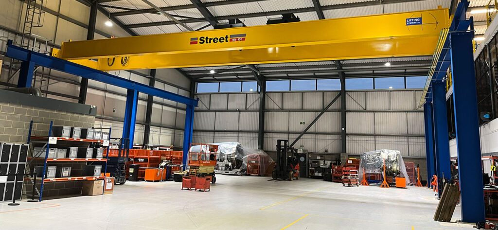 STS Engine Services Enhances Efficiency with New Overhead Crane