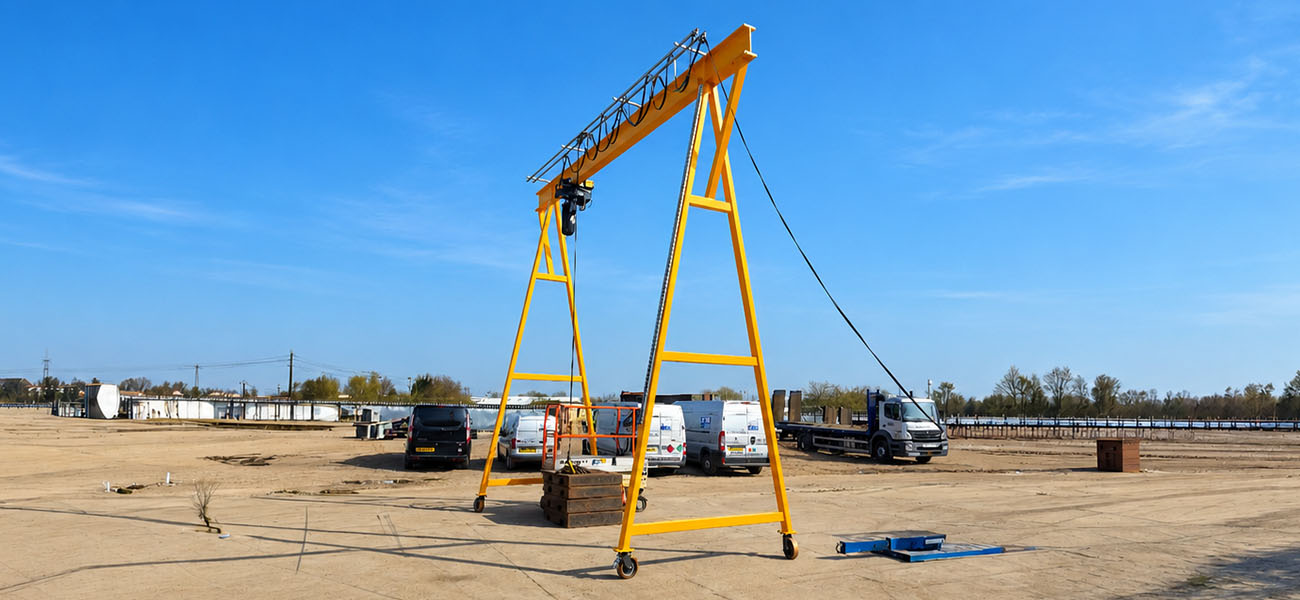 A-Frame Gantry Cranes: What They Are, How They Work and When to Use One